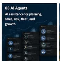 Five DroneJob.ai agent roles supporting a human-led drone operation.
